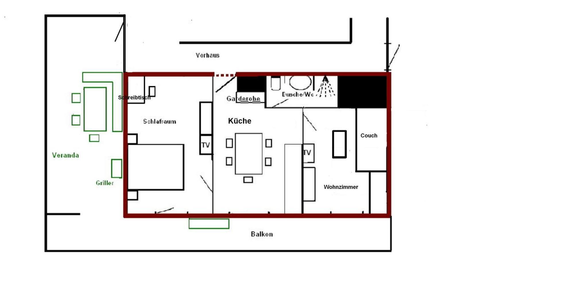 Apartment Seber Stuhlfelden Exterior foto
